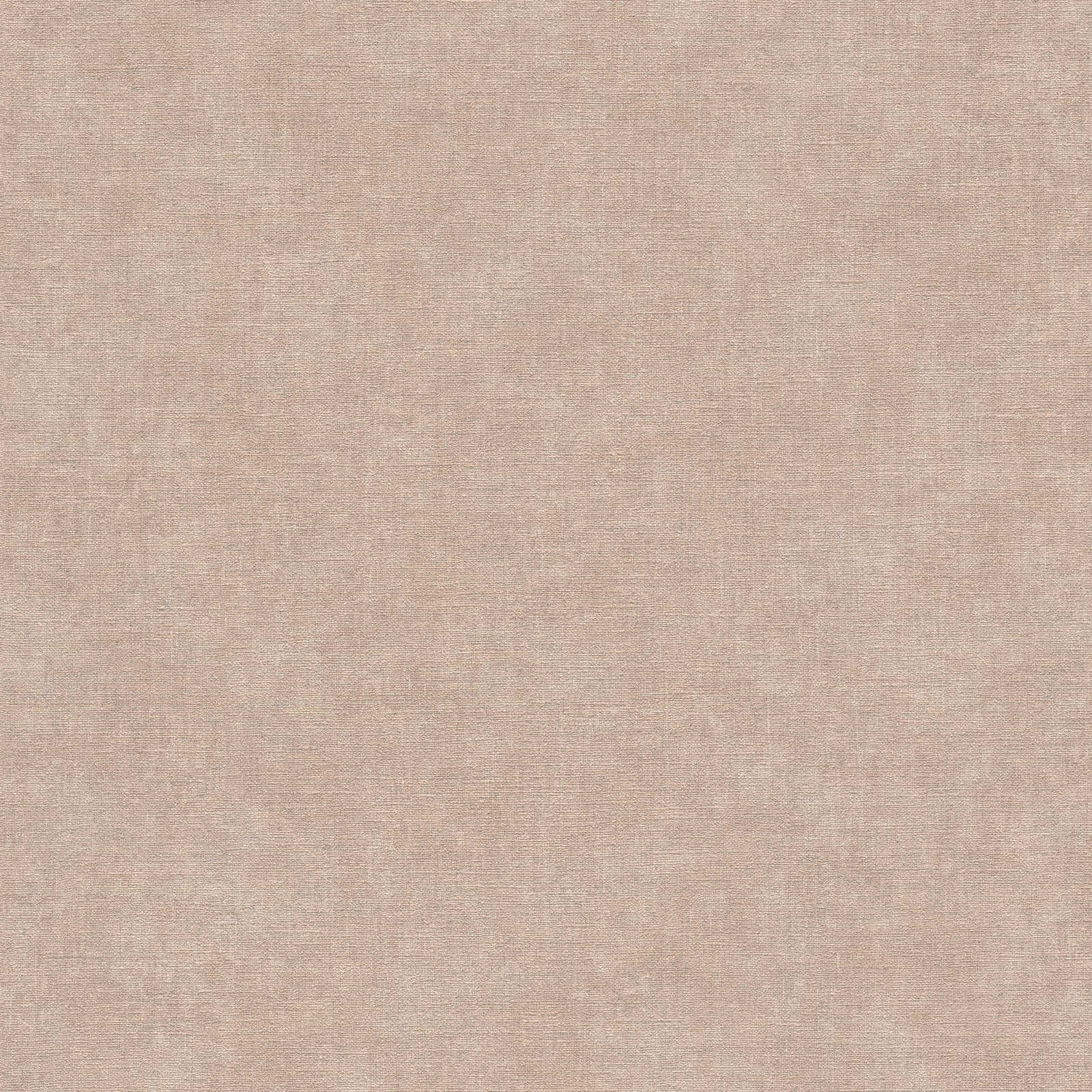 Rozā vienkrāsainas tapetes ar tekstilam līdzīgu izskatu - istabas interjerā