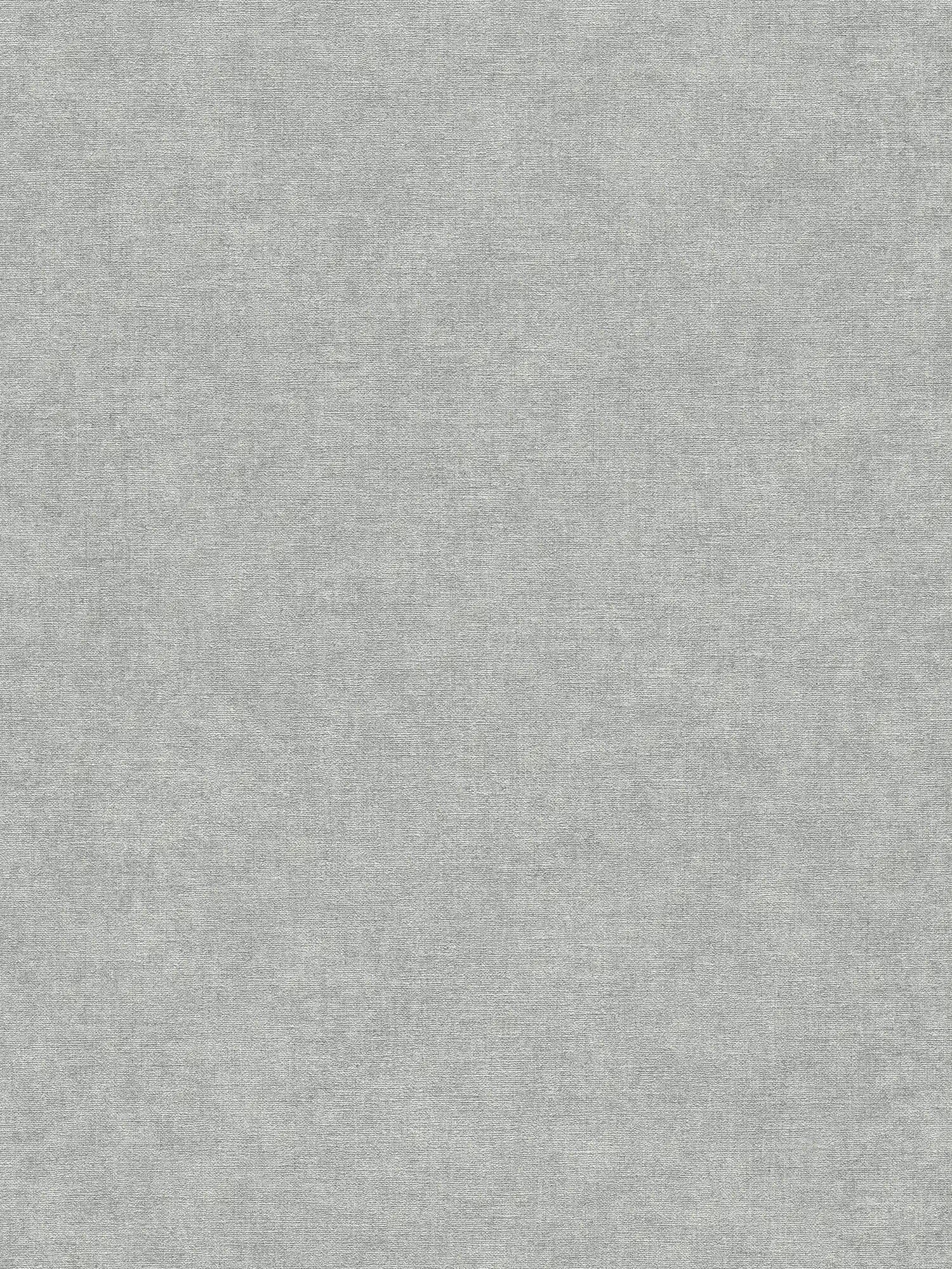 Tumši pelēkas tapetes ar auduma izskatu - guļamistabas interjerā