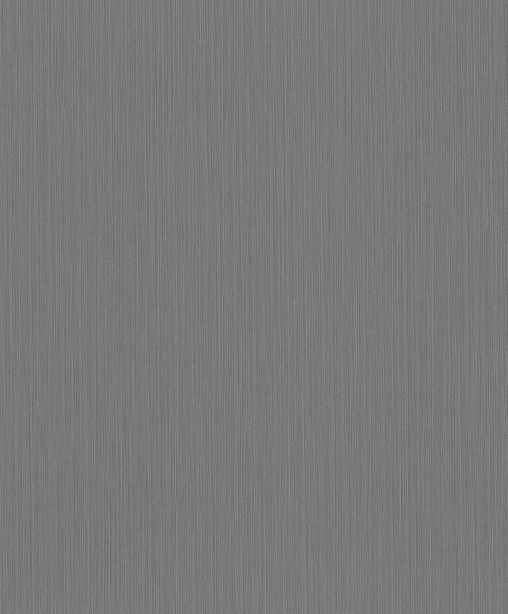 Vienkrāsainas tapetes ar vertikāli strukturētu tekstūru, tumši pelēkā krāsā, RASCH, 537697, Curiosity