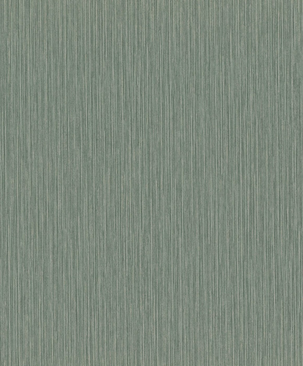 Vienkrāsainas tapetes ar vertikāli strukturētu tekstūru, tumši zaļā krāsā, RASCH, 537666, Curiosity