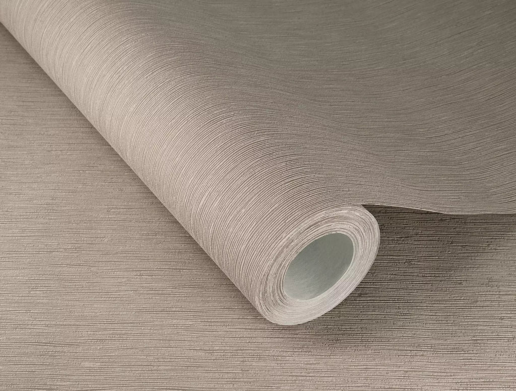 Vienkrāsainas tapetes RASCH  brūnā krāsā ar vertikālu struktūru, 810141, Color Your Life