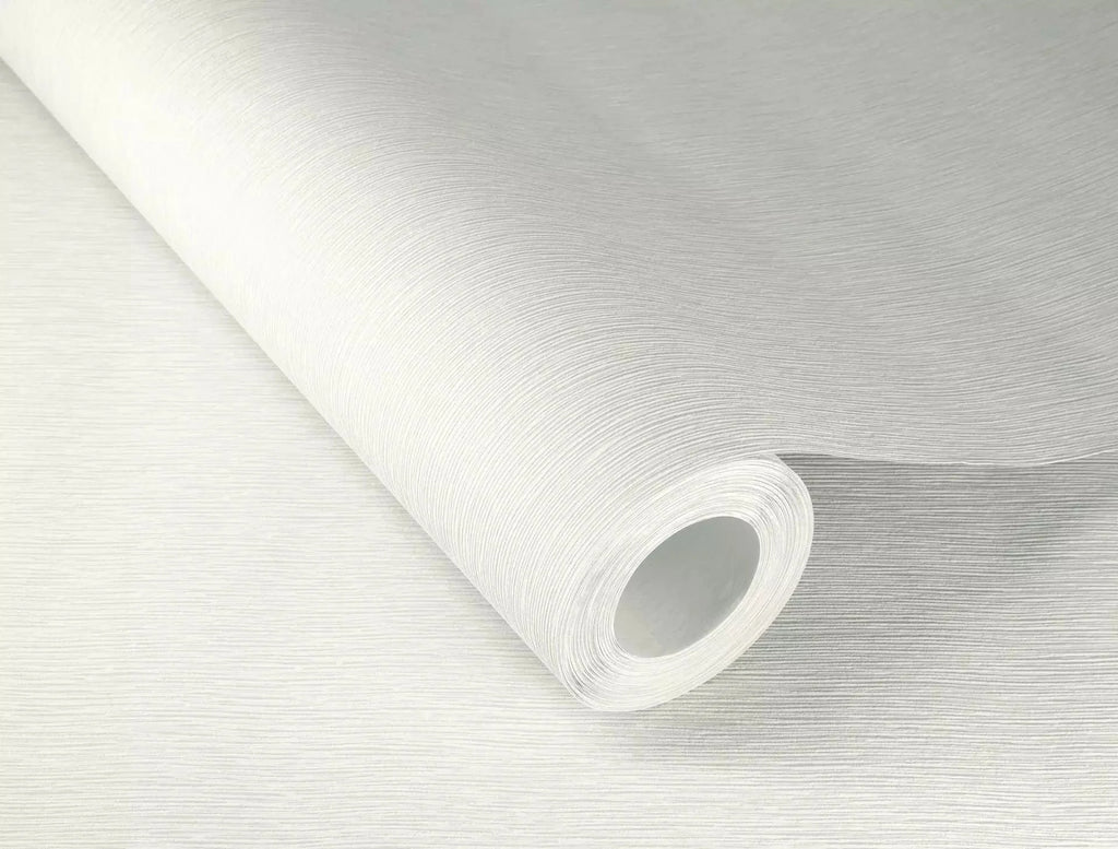 Vienkrāsainas tapetes RASCH gaiši pelēkā krāsā ar vertikālu struktūru, 810110, Color Your Life