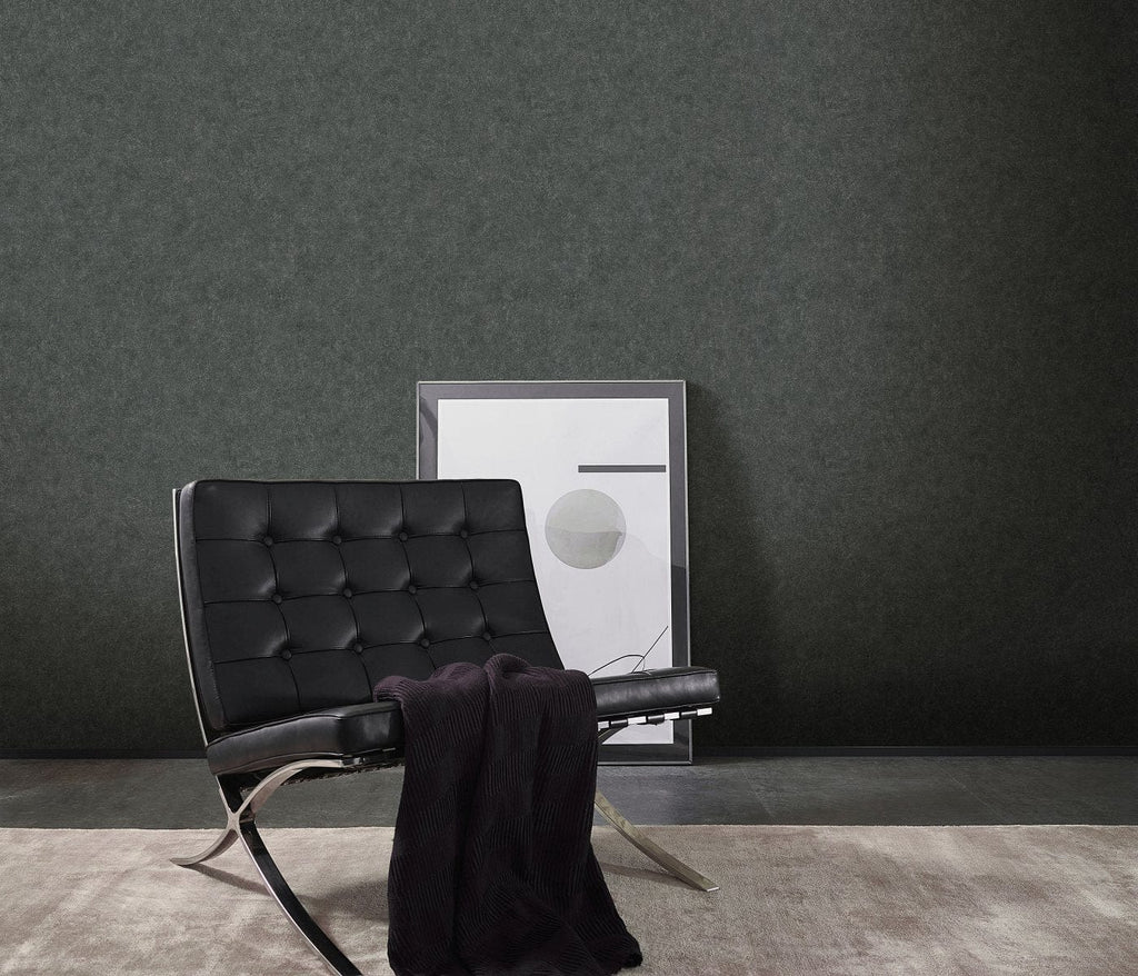 Greznas melnas tapetes ar maigu spīdumu, modernam un izsmalcinātam interjeram, 3752623, skats interjerā 3