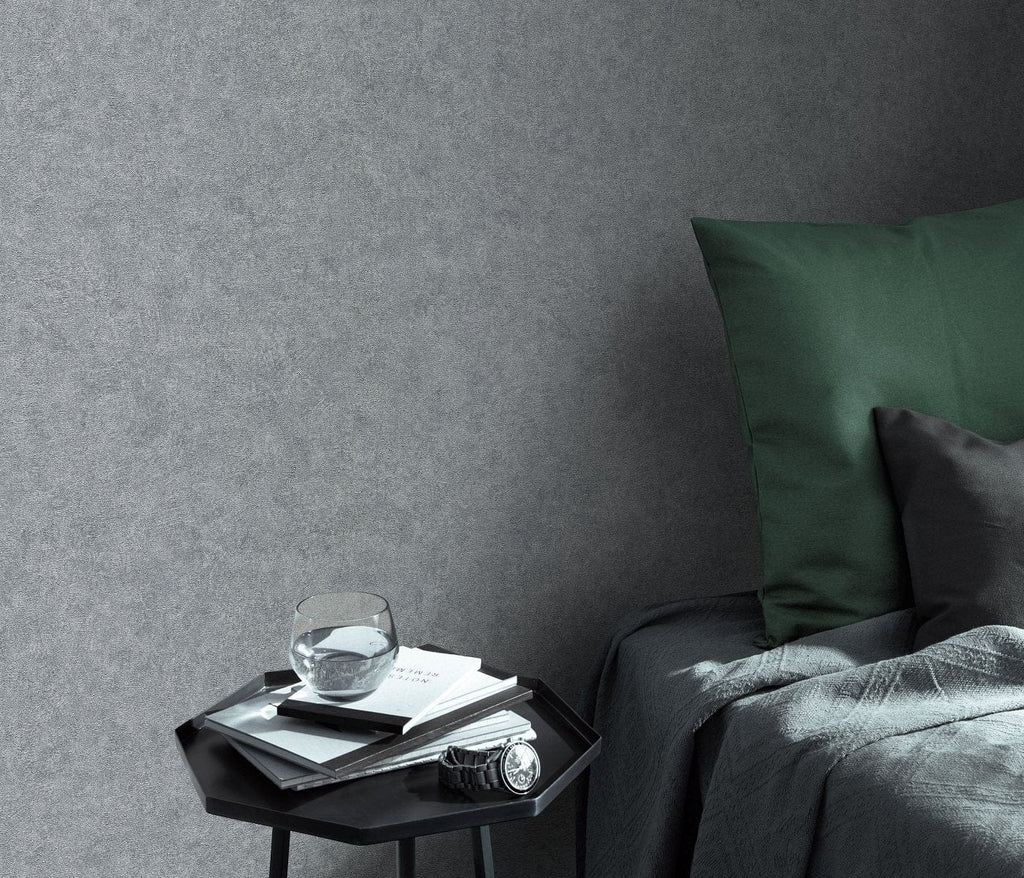 Sudraba krāsas tapetes ar mirdzošu efektu,  modernam un eleganti greznam dizainam, 3752641, skats interjerā 2