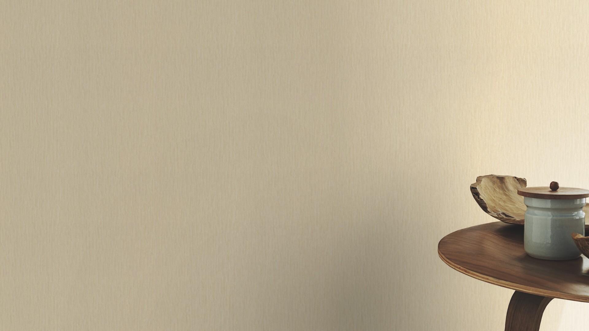 Vienkrāsainas tapetes ar mirdzuma efektu, bēšā krāsā, RASCH, 570038, Trianon XIII