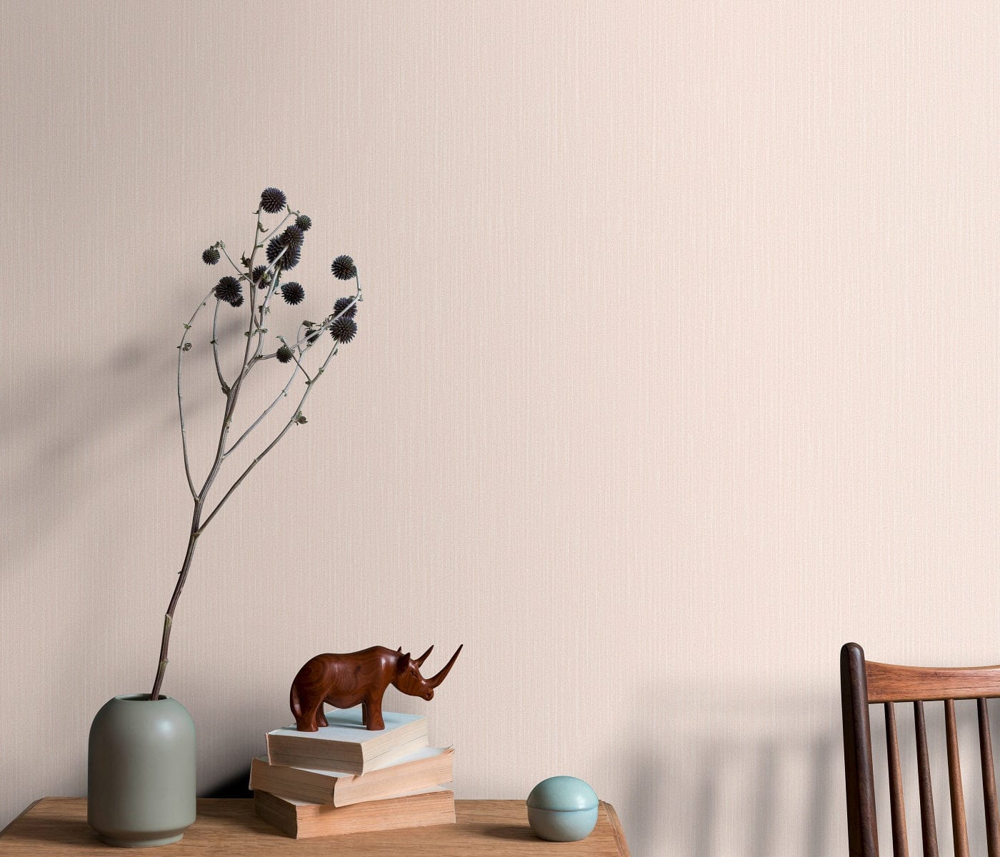 Gaiši rozā tapetes ar spīdīgu virsmu maigam un romantiskam dizainam, 3702421, bildes 2