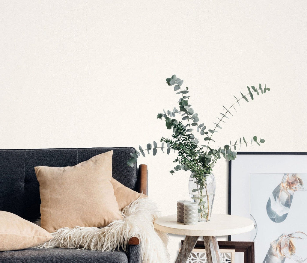 Vienkrāsainas tapetes gaišos siltos toņos ar spīdīgu virsmu, 3702432, piemērs 2