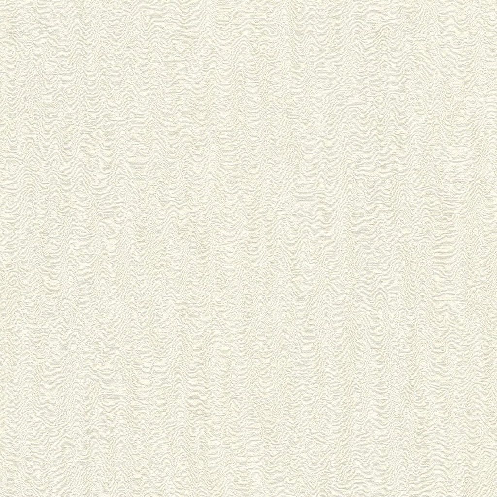 Vienkrāsainas tapetes ar mirdzuma efektu, krēmīgi baltā krāsā, RASCH, 570007, Trianon XIII