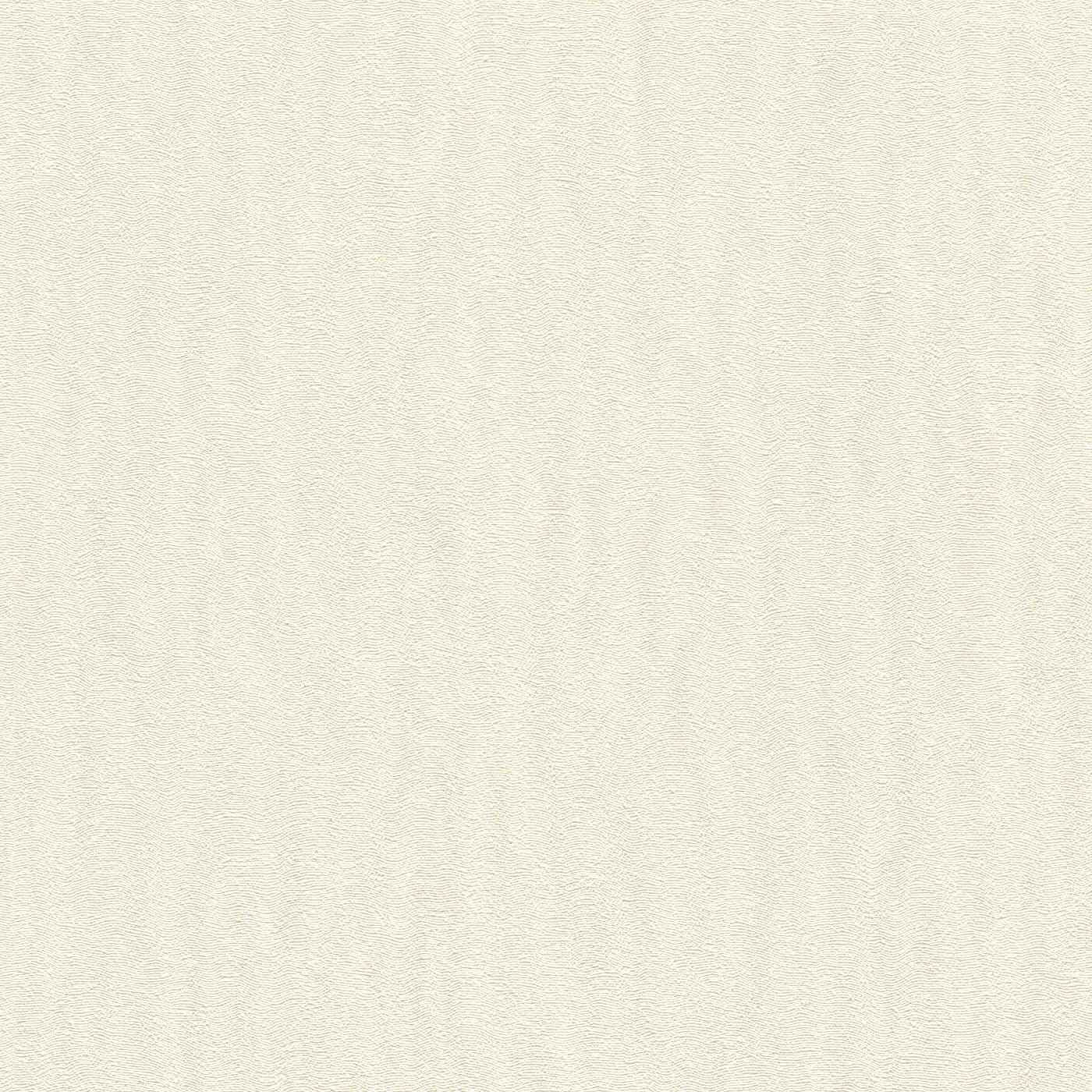 Vienkrāsainas tapetes ar mirdzuma efektu, krēmīgi baltā krāsā, RASCH, 570007, Trianon XIII