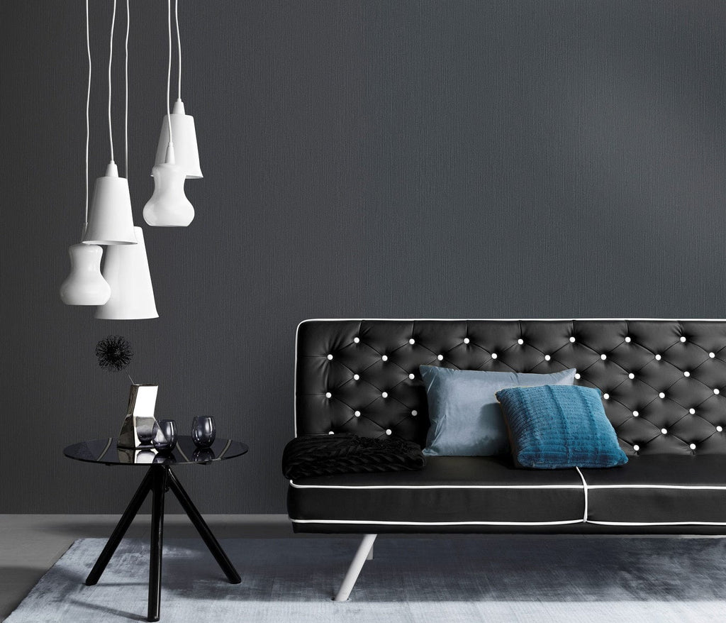 Melnas tapetes ar spīdīgu efektu modernam un dramatiskam izskatam, 3702433, bildes 2