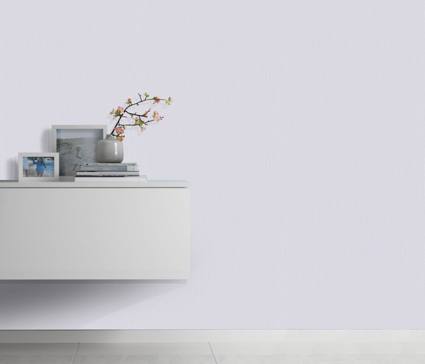 Vienkrāsainas pelēkas tapetes ar smalku spīdumu greznai un modernai atmosfērai, 3702451, bildes 2