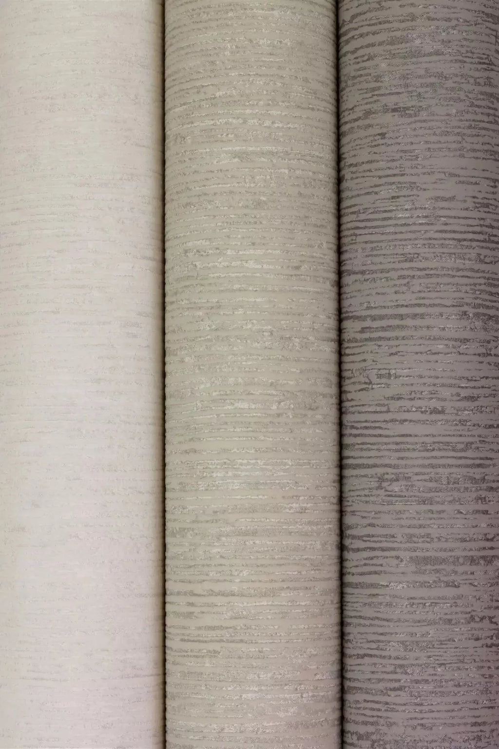 Pelēkas tapetes RASCH ar svītrainu tekstūru, 653038, Welcome home