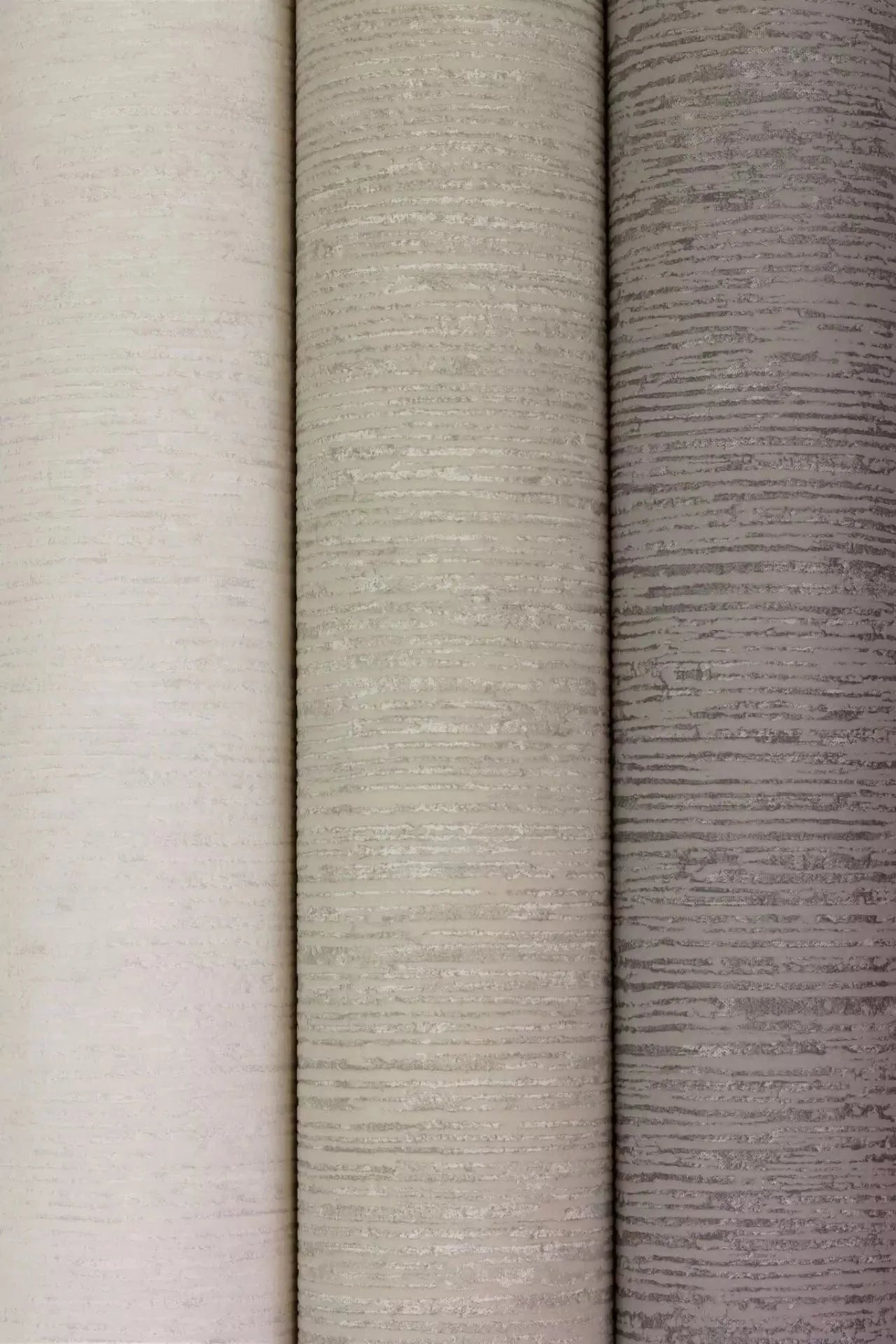 Pelēkas tapetes RASCH ar svītrainu tekstūru, 653038, Welcome home