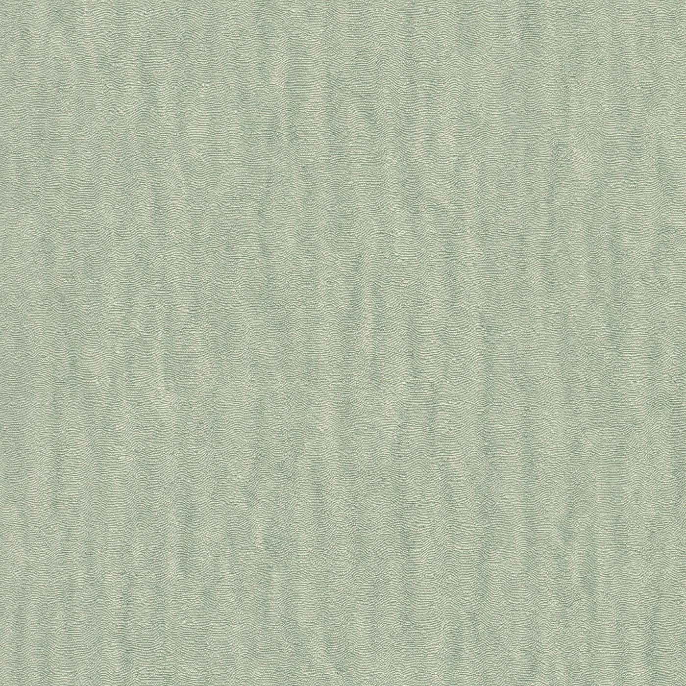 Vienkrāsainas tapetes ar mirdzuma efektu, zaļā krāsā, RASCH, 570069, Trianon XIII